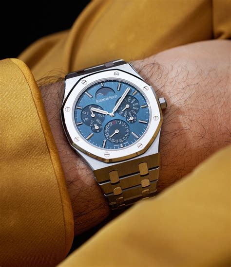 audemars piguet royal oak on wrist|audemars piguet royal oak 44.